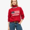 Americana Roll Neck Knit Jumper Americana Roll Neck Knit Jumper