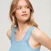 Athletic Essentials Vintage Lace Trim Vest Top