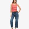 Athletic Essentials Vintage Lace Trim Vest Top