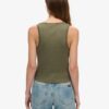 Athletic Essentials Vintage Lace Trim Vest Top