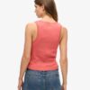 Athletic Essentials Vintage Lace Trim Vest Top