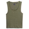 Athletic Essentials Vintage Lace Trim Vest Top