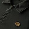 Contrast Stitch Half Zip Sweatshirt