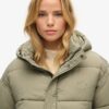 Cropped Cocoon Puffer Jacket