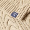 Drop Shoulder Cable Roll Neck Jumper Drop Shoulder Cable Roll Neck Jumper