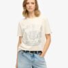 Embellished Varsity Relaxed T-Shirt