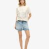 Embellished Varsity Relaxed T-Shirt