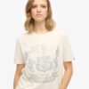 Embellished Varsity Relaxed T-Shirt