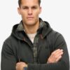 Essential Logo Washed Zip Hoodie