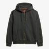 Essential Logo Washed Zip Hoodie