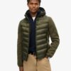 Hooded Knit Storm Hybrid Jacket