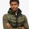 Hooded Knit Storm Hybrid Jacket