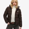 Hooded Spirit Sports Puffer Jacket