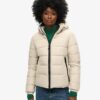 Hooded Spirit Sports Puffer Jacket