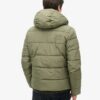 Hooded Sports Puffer Jacket