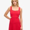 Jersey Cutout Midi Dress