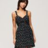 Lace Trim V-Neck Cami Dress