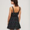 Lace Trim V-Neck Cami Dress