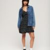 Lace Trim V-Neck Cami Dress