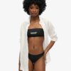 Logo Bandeau Bikini Top