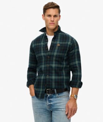 Long Sleeve Cotton Lumberjack Shirt