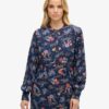 Long Sleeve Tiered Midi Dress