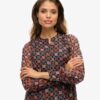 Long Sleeve Tiered Mini Dress