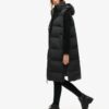 Longline Hooded Puffer Gilet