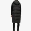 Longline Hooded Puffer Gilet