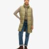 Longline Quilted Gilet