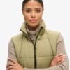 Longline Quilted Gilet