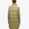 Longline Quilted Gilet