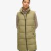 Longline Quilted Gilet