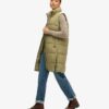 Longline Quilted Gilet