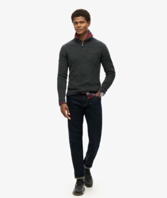 Merino Half Zip Jumper
