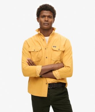 Micro Cord Long Sleeve Shirt