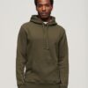 Micro Logo Graphic Loose Hoodie