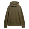 Micro Logo Graphic Loose Hoodie