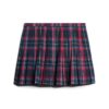 Mid Rise Check Mini Skirt Mid Rise Check Mini Skirt