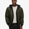Military Hooded Ma1 Jacket