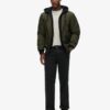 Military Hooded Ma1 Jacket