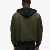 Military Hooded Ma1 Jacket
