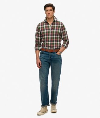 Organic Cotton Vintage Check Shirt
