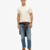 Organic Cotton Vintage Texture T-Shirt