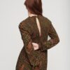 Printed Smocked Maxi Dress