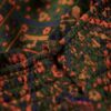 Printed Smocked Maxi Dress