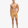 Recycled Hawaiian Print 17-Inch Swim Shorts
