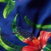 Recycled Hawaiian Print 17-Inch Swim Shorts