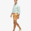 Recycled Hawaiian Print 17-Inch Swim Shorts
