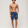 Recycled Hawaiian Print 17-Inch Swim Shorts